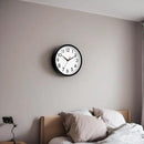 14 Inch Wall Clock Large Battery Operated Big Silent Non Ticking Analog Clock Decorative for Living Room Office Kitchen Outdoor Classroom Bedroom Bathroom School(Black) by CozyNest Decor