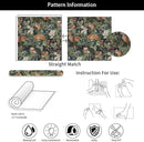 Green Plants Leaf Animal Forest Deer Rabbits Squirrel Owl Peel and Stick Wallpaper Self Adhesive Removable Easy Peel Off Contact Stick on Wall Paper for Bedroom Cabinet Renter Friendly by GreenHaven Gardens