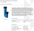 Pentair Pentek 150469 Big Blue Filter Housing, 3/4" NPT