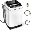 Giantex Portable Washing Machine, 2 in 1 Full Automatic Laundry Washer 1.5Cu.Ft 11lbs Capacity Washing and Spinning Combo 8 Programs 10 Water Levels Energy Saving Top Load Washer for Apartment Dorm by CozyNest Decor