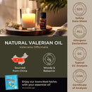 Gya Labs Valerian Essential Oil for Diffuser - 0.17 Fl Oz - 100% Pure Natural Valerian Oil for Skin, Aromatherapy & Candle Making Scent by CozyNest Decor