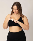 Kindred Bravely Sublime Nursing Sports Bras for Breastfeeding, Soft & Stretchy Maternity Bra by TinyTreasures Baby Boutique