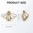 Decorative Bug Insects Beetle Mirrors - Gold Resin Little Bee Glass Wall Decor, Perfect for Victorian and European Themed Homes by CozyNest Decor