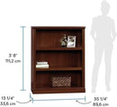 Sauder Miscellaneous Storage 3 Bookcase/Book Shelf, L: 35.28" x W: 13.23" x H: 43.78", Select Cherry finish by CozyNest Decor