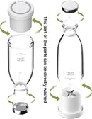 OTPEIR Portable Blender for Shakes and Smoothies with 11.83 Oz Travel Cup and Lid,Durable Stainless Steel Blades for Juice Blending Performance, White by TinyTreasures Baby Boutique