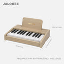 Kids Piano Keyboard, Digital Piano for Kids, Music Educational Instrument Toy, Wood Toy for 3+ Girls and Boys (Oak, 25 Keys) by TinyTreasures Baby Boutique