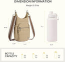 Telena Water Bottle Holder with Strap RFID Crossbody Bags for Women for Walking, Hiking, Cycling by TinyTreasures Baby Boutique