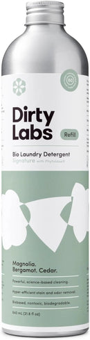 Dirty Labs | Signature Scent Bio-Liquid Laundry Detergent 80 Loads (21.6 fl oz) Hyper-Concentrated High Efficiency & Standard Machine Washing Nontoxic, Biodegradable Stain Odor Removal by CozyNest Decor