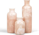 Resin 3 Piece Vase Set, Farmhouse Decor, Home Decorative Vase, Vases for Your Kitchen, Bedroom, Office, Living Room, Bathroom, & Shelf Centerpiece Table Decorations, Pink by GreenHaven Gardens