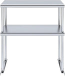 AmGood Double OverShelf Stainless Steel NSF - Many (30" Long x 14" Deep) by CozyNest Decor