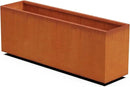 Corten Steel Planter Rectangle Outdoor Metal Garden Box Heavy Duty | Made in USA | Fully Assembled by GreenHaven Gardens