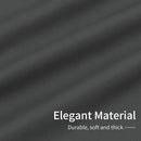 Easy-Going Blackout Curtains for Bedroom, Solid Thermal Insulated Grommet and Noise Reduction Window Drapes, Room Darkening Curtains for Living Room, 2 Panels (34x84 in, Gray) by CozyNest Decor