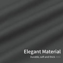 Easy-Going Blackout Curtains for Bedroom, Solid Thermal Insulated Grommet and Noise Reduction Window Drapes, Room Darkening Curtains for Living Room, 2 Panels (34x63 in, Gray) by CozyNest Decor