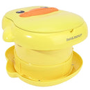 Bebamour Potty Training Toilet 3 in 1 Multi-Functional Potty Seat Detachable Baby Potty Step Stool Anti-Slip Stable Potty Training Toilet with 100 Pack Trash Bags (Yellow) by TinyTreasures Baby Boutique