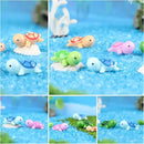 150 Pcs Miniature Sea Turtle Figurine Tiny Sea Turtles Mini Turtle Statue Animal Figure Sea Turtle for DIY Garden Decoration Fish Tank Cake Home Decor by GreenHaven Gardens