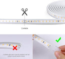 AIMENGTE LED Strip Lights Under Cabinet Lighting, Outdoor Led Lights Waterproof, AC 110V, 600LEDs, 3000k LED Rope Lights for Garden, Lawn, Kitchen Home Decor (16.4ft, Warm White)