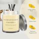 1OAK Vanilla Coworker Candle - Office Gifts for Coworkers - Funny & Farewell Gifts for Women, Men & Colleagues by CozyNest Decor
