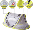 Poray Portable Baby Beach Tent with UPF 50+ Sun Shelter,Mosquito Net and Sunshade, Ideal Pop Up Kids Travel Tent with Carry Bag & 2 Stakes,Outdoor Indoor Play and Sun Protection by TinyTreasures Baby Boutique