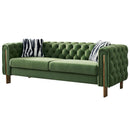 Chesterfield - Modern Tufted Living Room Sofa, 84.25''W Couch by HouseOfZazla
