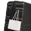 HIFINE TOURIST 20"/24"/28" 3-Piece Luggage Set in Dark Gray