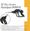 25 Gallon Platinum Spot Sprayer 2.2 GPM, Pro Series Aluminum Handgun Included with 15 Foot Hose, Mounted ATV and UTVs, Built in Drain, Yellow by GreenHaven Gardens