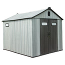8X10FT Outdoor Resin Storage Shed