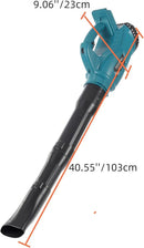 Cordless Leaf Blower with 4000mAh Battery,180MPH Battery Powered Blower,6 Speeds Electric Handheld Leaf Blower for Snow Blowing & Lawn Care by GreenHaven Gardens
