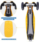 3 Wheel Scooter for Kids Ages 6-12,Kids Scooter with Light Up Wheels, Sturdy Deck Design, and 4 Height Adjustable Suitable for Kid Ages 3-12 by TinyTreasures Baby Boutique