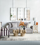 Traditional Decor Style Antique Glass Panel Mirror, Wall Mirror For Bathroom Entryway Console Lean Against Wall by Unique Piece Furniture