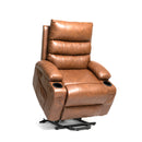 Large Size Electric Power Lift Recliner Chair Sofa With 8 Point Vibration Massage And Lumbar Heat by Unique Piece Furniture