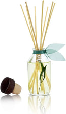 LOVSPA Reed Diffuser Set, Bamboo Citrus Scented Oil Diffuser with Sticks, Home Fragrance Accessories for Bathroom Shelf Decor, Aroma Diffusers for Home or Office Desk, USA Made by CozyNest Decor