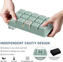 Silicone Ice Cube Tray 3 Pack, HANCELANT Ice Cube Mold, Ice Trays for Freezer with Lid for Whiskey, Baby Food, BPA Free, Easy Release by TinyTreasures Baby Boutique