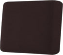 H.VERSAILTEX Super Stretch Individual Seat Cushion Covers Sofa Covers Couch Cushion Covers Slipcover Sets Thick Jacquard Textured Twill Fabric (1 Piece Chair Cushion Cover, Chocolate) by CozyNest Decor