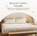 Organic Waterproof Mattress Protector Full Size - 100% Waterproof Mattress Pad with Extra Soft Quiet & Breathable Triple Layer Protection - GOTS Certified Machine Washable Deep Pocket Design (Full) by TinyTreasures Baby Boutique