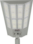 11,000W Aluminum Frame Solar Street Lights Outdoor Motion Sensor, Dusk to Dawn 200000LM with Remote Control