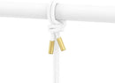 Umbra Triflora Hanging Planter for Window, Indoor Herb Garden, Set of 5, White/Brass by GreenHaven Gardens