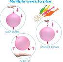 RUBFAC 36 Punch Balloons Punching Balloon Heavy Duty Party Favors For Kids, Bouncy Balls with Rubber Band Handle for Birthday Party, Goodie Bag, Stocking Stuffers for Kids by TinyTreasures Baby Boutique
