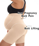 Seamless Maternity Shapewear, Prevent Thigh Chaffing, Pregnancy Belly Support, S-5XL by TinyTreasures Baby Boutique