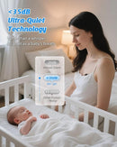 Hands Free Breast Pump MY-381, Wearable Breastfeeding Pump, Rechargeable Electric Pump with Voice Prompts, 4 Modes & 12 Suction Levels – Portable, BPA-Free, Double Pack (Pink) by TinyTreasures Baby Boutique