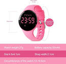 Kids Watches for Girls Boys Digital Sport Watch with Step Counter Pedometer Vibration Alarm Clock, No App Waterproof Fitness Tracker Kids Watch Boys Girls Teens Students Ages 5-16 by TinyTreasures Baby Boutique