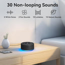 Sleep Sound Machine White Noise Machine with 30 Non Looping Sounds 12 Night light Colors with 5 Timers 36 Adjustable Volume Memory Function Brown Noise Machine for Baby kid Adult & Home Nursery Travel by TinyTreasures Baby Boutique