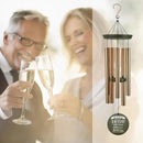 ASTARIN Personalized Wind Chimes for Anniversary, Customized Wedding, Anniversary Presents, Birthday Gifts for Loved One,Gifts for Couples, Gift for Wife, Gift for Her by CozyNest Decor