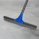 Floor Squeegee with Telescopic Long Handle 59'', Heavy Duty 18" Rubber Wiper Broom for Concrete, Bathroom Tile, Garage, Deck by GreenHaven Gardens