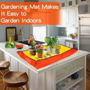 Gardening Gifts,Plant Accessories Indoor,Repotting Mat,Plant Repotting Mat,Gardening Hand Tools,Gardening Tool Set,Garden Tools,Indoor Gardening Tools,Gifts for Gardeners(Orange 39.37*39.37 in) by GreenHaven Gardens