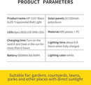 2 Pack Solar Wall Lamps, Solar Fence Lights, Deck Light, LED Solar Wall Lights for Home Garden Porch, Up and Down Lighting Lamp (White Light) by GreenHaven Gardens