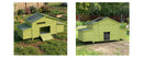 70" Automatic Chicken Coop with Solar-Powered Door by HouseOfZazla
