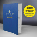 Undated Daily Planner – 3-Month A5 Productivity Organizer with Full Page Per Day, Hourly Schedule, Goal Setting, Habit Tracker, Weekly & Monthly Pages – Hardcover Time Management Notebook (Blue) by TinyTreasures Baby Boutique