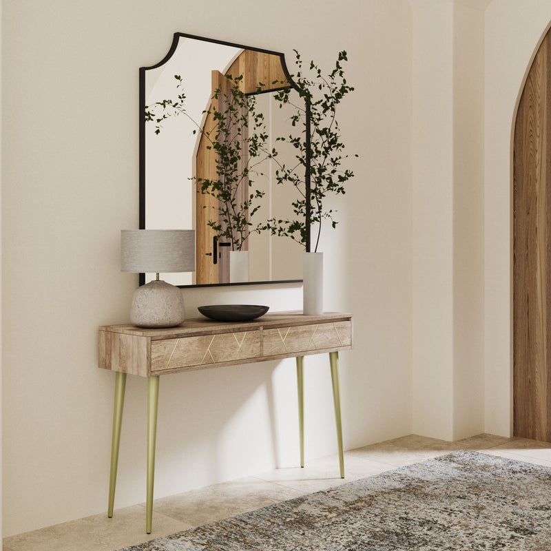 Jager - Console Table - Natural, photo 6 of 11