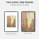 Homeforia 12x18 Picture Frame Black, High End Metal 12x18 Poster Frames with Mat 8.5x11 Photo, 12 x 18 Black Frames Matted to 8.5 by 11 inch Print, 18x12 Thin Frame, Tempered Glass, Wall Kit, Set of 1 by CozyNest Decor