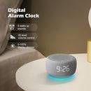 Buffbee Sound Machine & Alarm Clock 2-in-1, 18 Soothing Sound, 7 Night Light, Sleep Timer, Precise 30-Level Volume Control White Noise Machine by TinyTreasures Baby Boutique